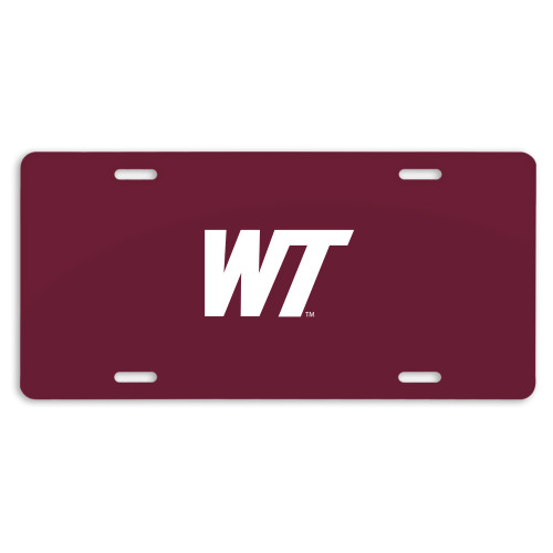  License Plate - West Texas A&M Primary Mark