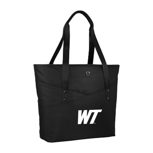  OGIO Black Downtown Tote - West Texas A&M Primary Mark