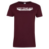 Thumbnail image for  Womens Maroon Short Sleeve Tee