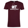 Thumbnail image for  Womens Maroon Short Sleeve Tee