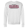 Thumbnail image for  Bella + Canvas White Fleece Crew