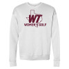 Thumbnail image for  Bella + Canvas White Fleece Crew