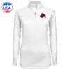 Thumbnail image for  Syntrel Womens White Interlock 1/4 Zip