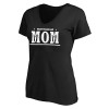 Thumbnail image for  Womens Plus Black V Neck T Shirt