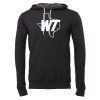 Thumbnail image for  Bella + Canvas Dark Grey Heather Fleece Hood