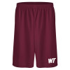Thumbnail image for  Maroon Performance Classic 9 Inch Short