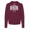 Thumbnail image for  Bella + Canvas Maroon Fleece Hood