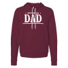 Thumbnail image for  Bella + Canvas Maroon Fleece Hood