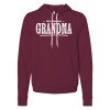 Thumbnail image for  Bella + Canvas Maroon Fleece Hood