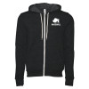 Thumbnail image for  Bella + Canvas Dark Grey Heather Full Zip Hood