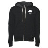 Thumbnail image for  Bella + Canvas Dark Grey Heather Full Zip Hood
