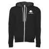 Thumbnail image for  Bella + Canvas Dark Grey Heather Full Zip Hood