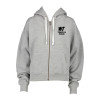 Thumbnail image for  ENZA Womens Grey Boxy Full Zip Hood