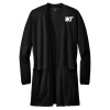 Thumbnail image for  Mercer + Mettle Womens Black Open Front Cardigan Sweater