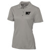 Thumbnail image for  C&B Womens Silver Clique Ice Pique Polo