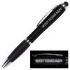 Thumbnail image for  LIGHT UP LOGO Black Stylus Pen
