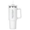Thumbnail image for  Hippo White Mug & Straw Lid with Twist Closure 40 oz