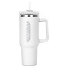 Thumbnail image for  Hippo White Mug & Straw Lid with Twist Closure 40 oz