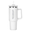 Thumbnail image for  Hippo White Mug & Straw Lid with Twist Closure 40 oz