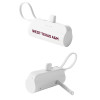Thumbnail image for  Sidekick White 4500 mAh Power Bank