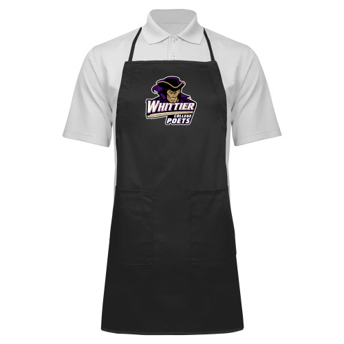  Full Length Black Apron - Primary Mark