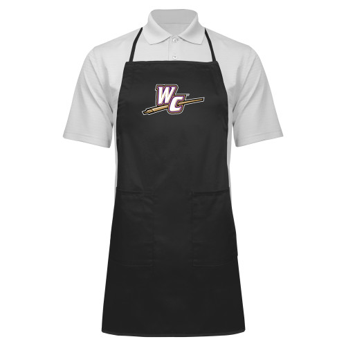 Full Length Black Apron - WC with Pen