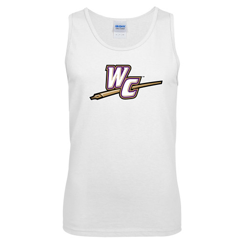  White Tank Top - WC with Pen