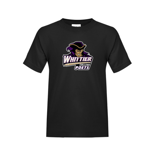  Youth Black T Shirt - Primary Mark