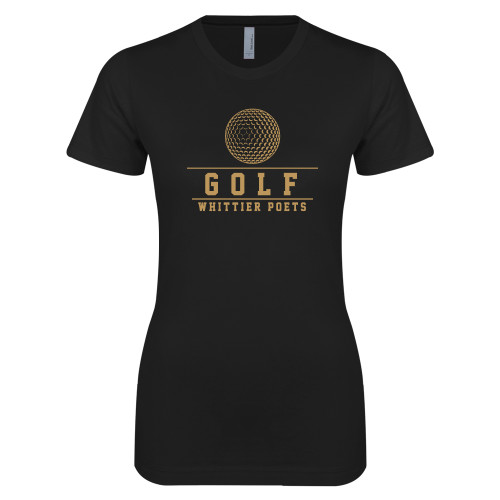 Main Image for  Next Level Womens Black Boyfriend Tee