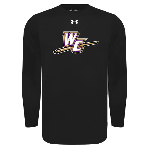  Under Armour Black Long Sleeve Tech Tee - WC with Pen