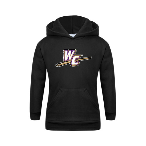  Youth Black Fleece Hoodie - WC with Pen