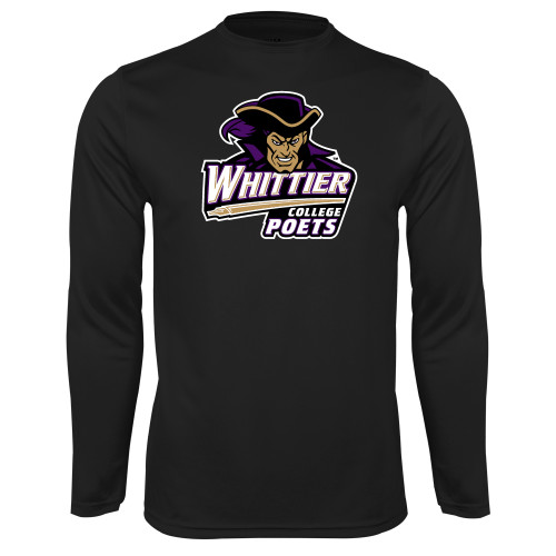  Black Performance Long Sleeve Shirt - Primary Mark