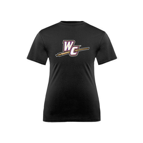  Youth Performance Black Tee - WC with Pen