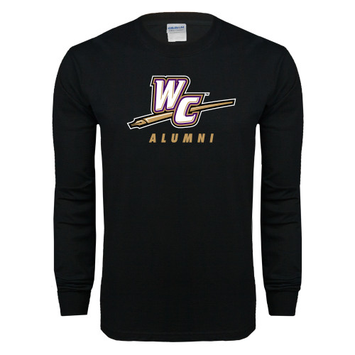  Black Long Sleeve T Shirt - Alumni