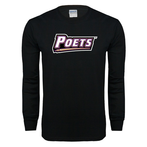  Black Long Sleeve T Shirt - Poets