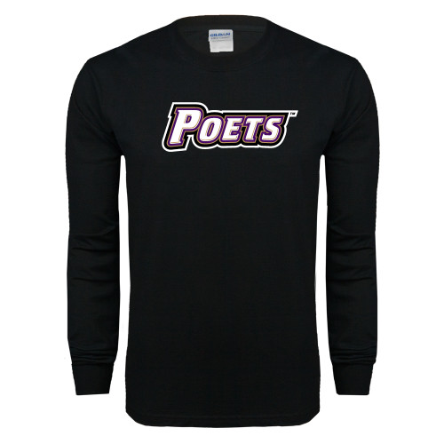  Black Long Sleeve T Shirt - Poets