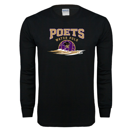  Black Long Sleeve T Shirt - Water Polo