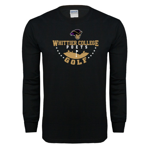  Black Long Sleeve T Shirt - Golf