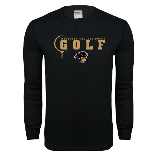  Black Long Sleeve T Shirt - Golf