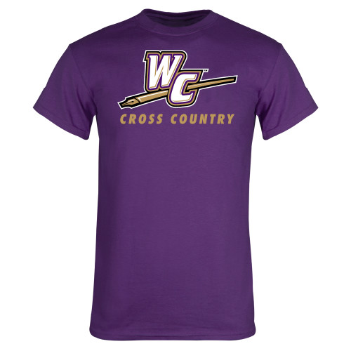  Purple T Shirt - Cross Country