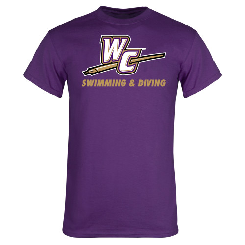 Purple T Shirt - Swim & Dive