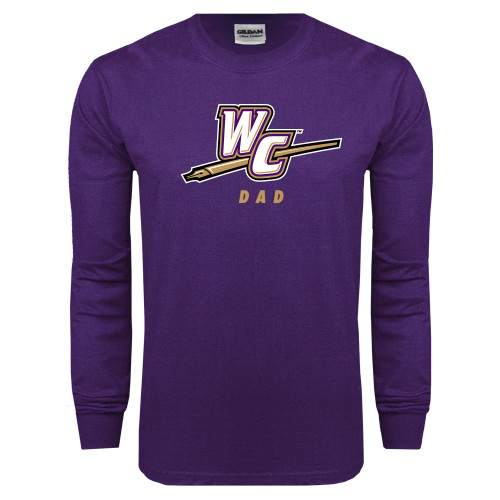  Purple Long Sleeve T Shirt - Dad