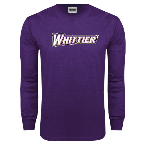  Purple Long Sleeve T Shirt - Whittier