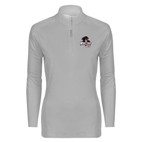  Syntrel Womens Platinum Interlock 1/4 Zip - Primary Mark