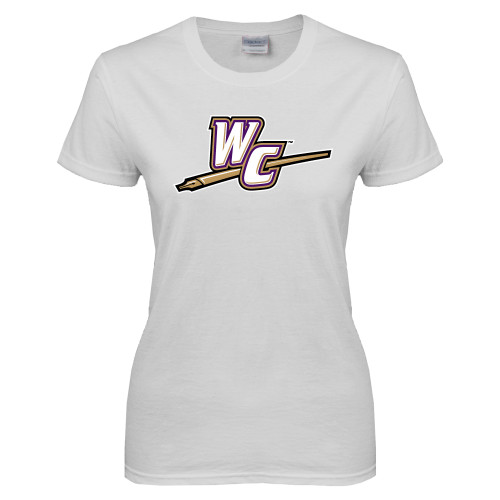 Main Image for  Womens White Short Sleeve Tee