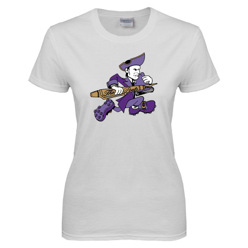 Main Image for  Womens White Short Sleeve Tee