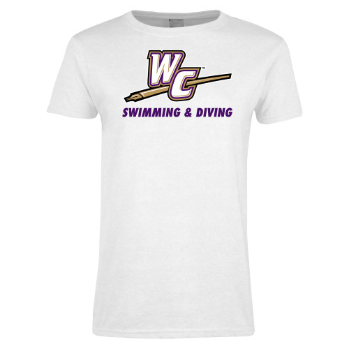 Main Image for  Womens White Short Sleeve Tee