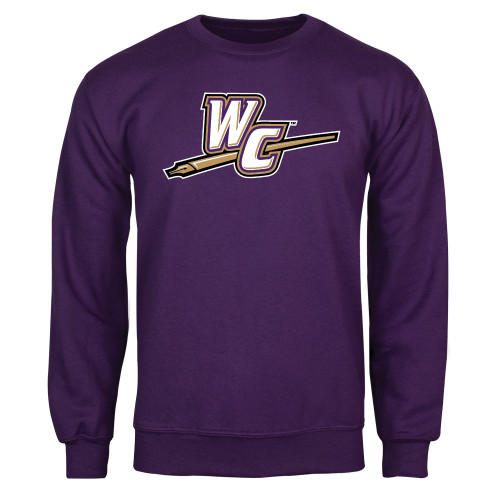  Purple Fleece Crew - WC with Pen