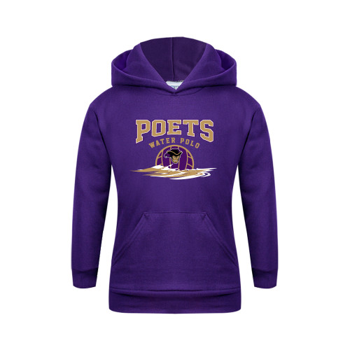  Youth Purple Fleece Hoodie - Water Polo
