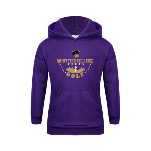  Youth Purple Fleece Hoodie - Golf